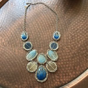 Blue Necklace- statement piece!